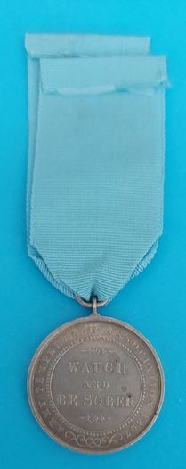INDIAN Army Temprence Medal 1897
