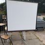Cine camera, projector and stand and screen and lamp Image 8