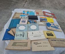 21 X Early To Midcentury Postcard and Photo Booklets