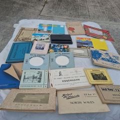 21 X Early To Midcentury Postcard and Photo Booklets
