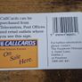 Ireland CallCard "Montage Callcard", used, 1992, 5 Units - free standard postage Image 2