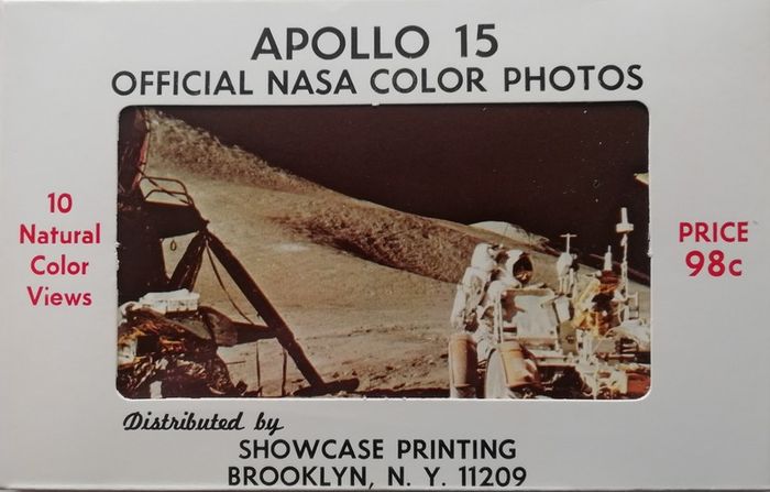 Nasa 1971 Apollo 15 Photo Set Vintage