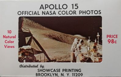 Nasa 1971 Apollo 15 Photo Set Vintage