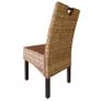 Dining Chair 4 pcs Kubu Rattan Mango Wood Image 3