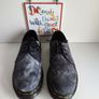 Dr Martens 1461 Bex Pleasures black grey shoes 3 eye Tie Dye Poly UK5 EU38 US7 Image 4
