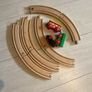 Wooden tracks and train starter set Image 5