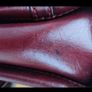 RARE Vintage "Three Bags of Finland" Burgundy Genuine Leather Crossbody / Shoulder Bag Image 10