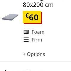 IKEA stackable beds with 2 mattresses