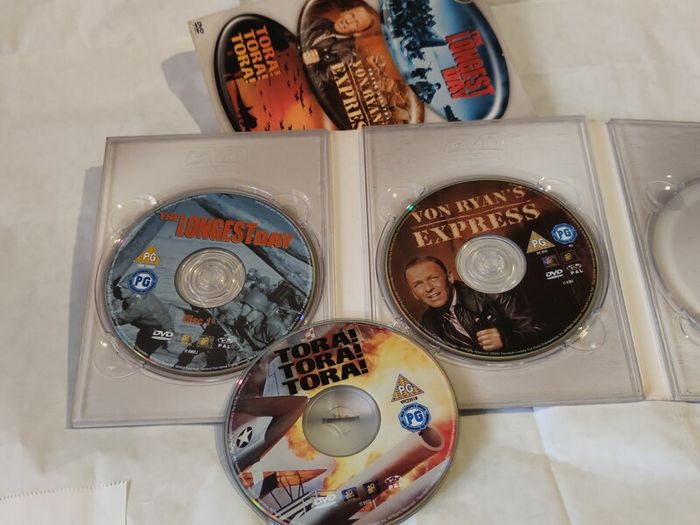Von Ryan's Express, The Longest Day & Tora Tora Tora Dvd Boxset