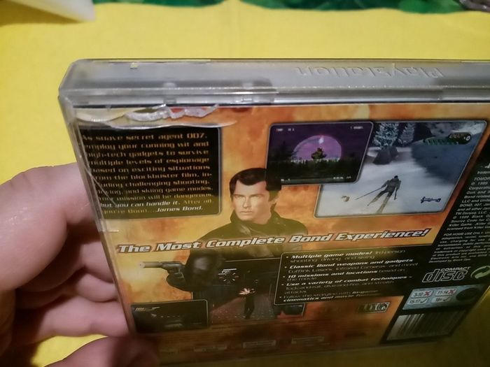 007 Tomorrow never dies PlayStation 1 Ps1 PlayStation 2 ps2 games Original