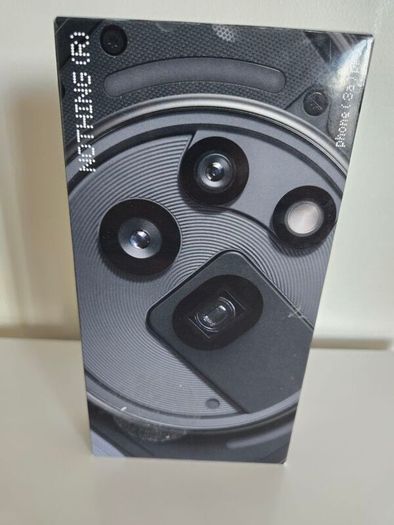 Nothing Phone 3a Pro Black 256GB 12GB Brand New Warranty Fully Boxed