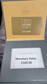500e Cliff House Hotel Voucher