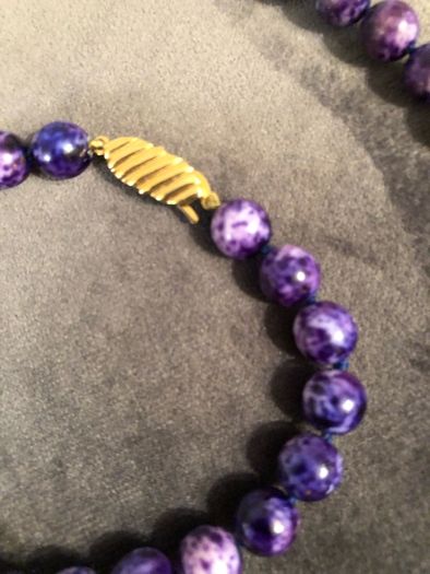 pearl necklace and bracelet