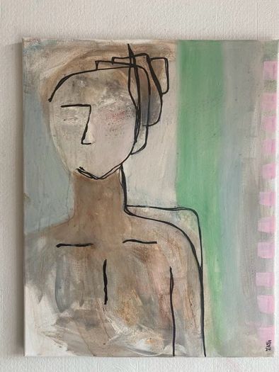 Original Painting Irish  Figurative painting Original Art contemporary Irish art