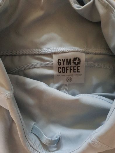 Gym and Coffee Duck Egg Blue Leggings- Size XS