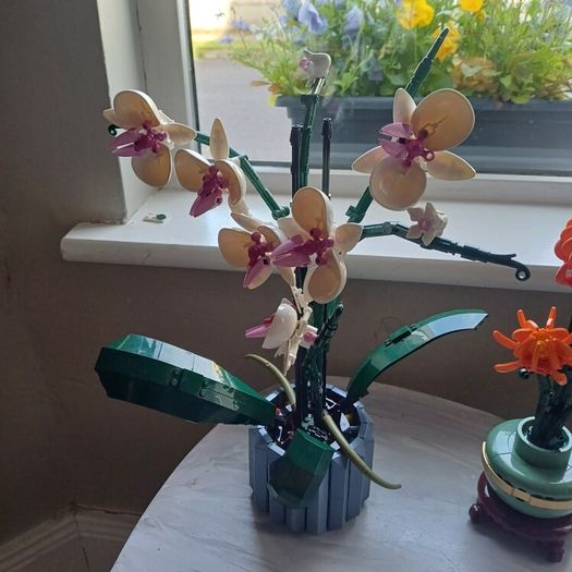 two lego botanical sets