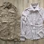 Woman's shirts tops short long 3/4 sleeves blouses size S size small Image 7
