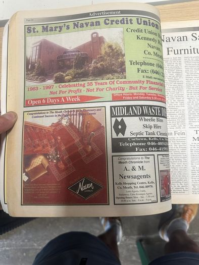 Meath Chronicle 100 years