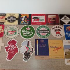 Collection Of Vintage Beer Mats Excellent Condition