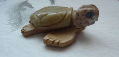 Soapstone turtle ornament, Ornament, Carving,