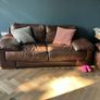Two Leather Sofas Image 2