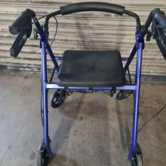 Lightweight Foldable walking aid rollator
