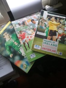 Ireland match day programmes