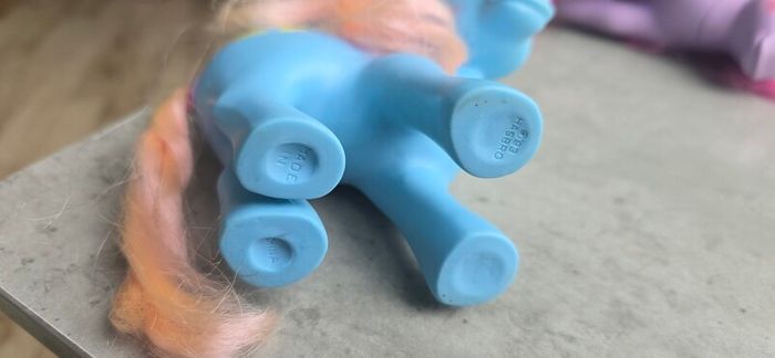 Squeezer Happy Tails Ponies Puppies MLP G1 My Little Pony