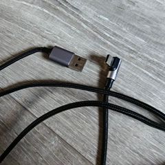 3m USB A to USB C angle cable
