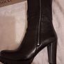 Lasocki black faux leather boot UK 6 new Image 6