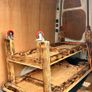 Large Heavy Duty Rustic Workbench 1800x900x900mm Image 4