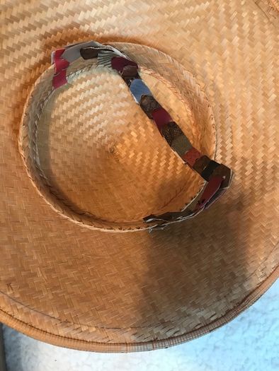 Two traditional Indonesian straw hats. New.