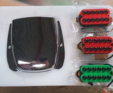Bass ashtray cover, humbucker's