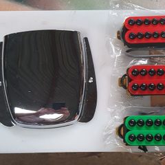 Bass ashtray cover, humbucker's