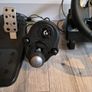 X box steering wheel with pedals and gear stick Image 4
