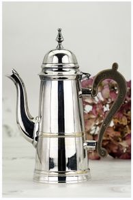 Bachelor Georgian Style Silver Plated Coffee Pot Water/Chocolate Pot