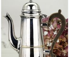 Bachelor Georgian Style Silver Plated Coffee Pot Water/Chocolate Pot
