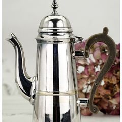Bachelor Georgian Style Silver Plated Coffee Pot Water/Chocolate Pot