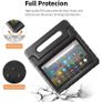 For Amazon Fire HD 8 2022 12th Gen Kids Case Shockproof Cover With Stand - Black Image 5