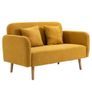 2-Seater Velvet Sofa Image 6
