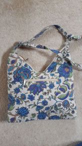 Beaded Fabric Handbag
