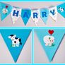 Eco-Friendly Personalised Cotton Bunting Made to Order Image 10