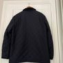 Jaeger Men's Quilted Jacket - Size M - Navy - Classic Heritage Style Image 2