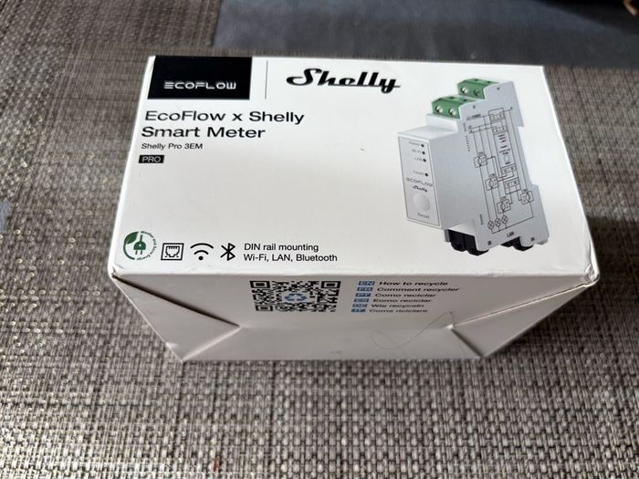 Shelley ecoFlow X, Shelly smart metre