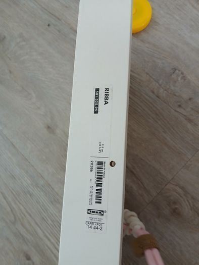 IKEA Ribba white picture ledge 115cm L