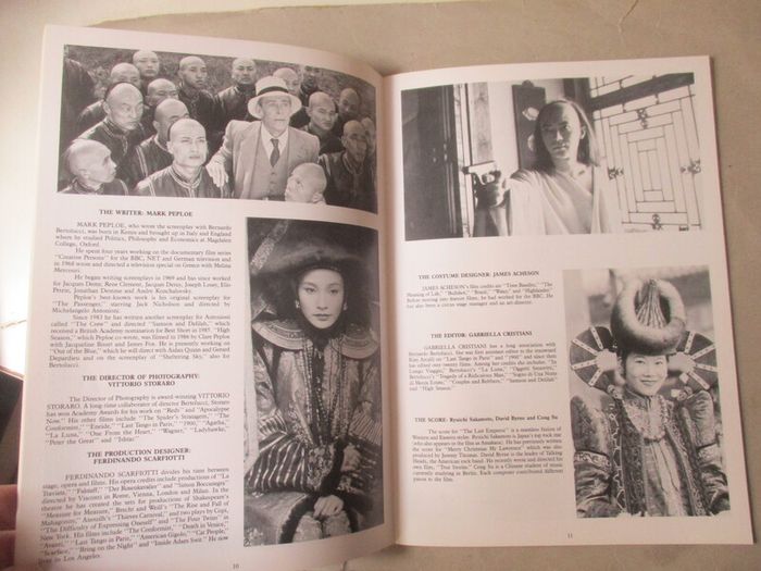 The Last Emperor - Film Book