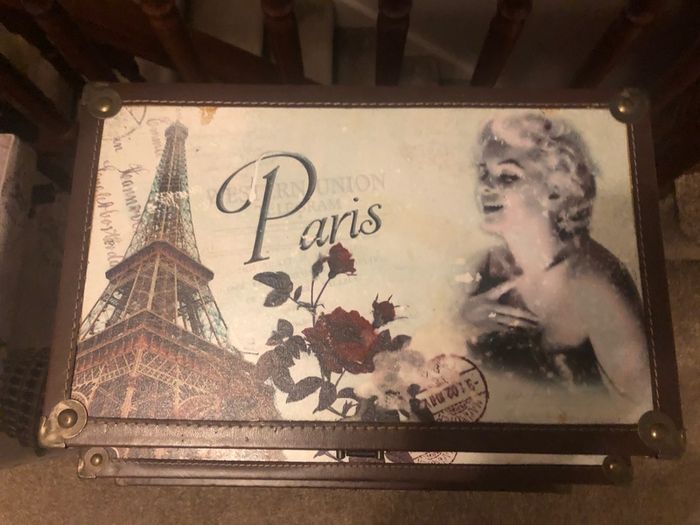 Set Of three wooden storage boxes. Three sets to sell