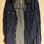 Zara Basic Denim Shirt Size S Image 2