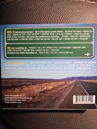 The Answer CD + DVD  - 412 Days Of Rock 'N' Roll