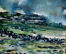 the burren watercolour